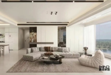 XIND丨110㎡現(xiàn)代輕奢風(fēng)，素雅精致的藝術(shù)內(nèi)核!