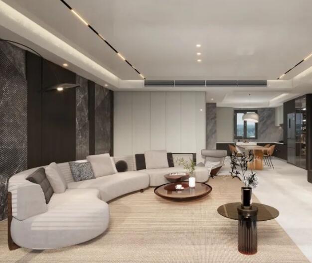 XIND丨160㎡現(xiàn)代大平層，構(gòu)建生活的舒適港灣